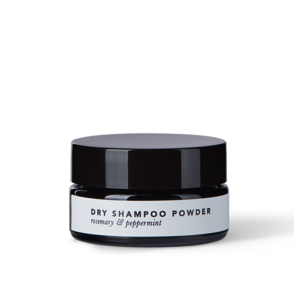 Tørshampoo pulver, rosmarin & pebermynte - 50 g.